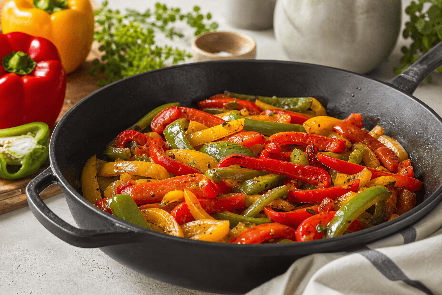 Sautéed Bell Peppers