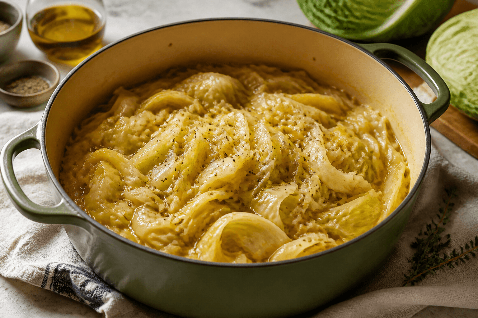 Braised Cabbage