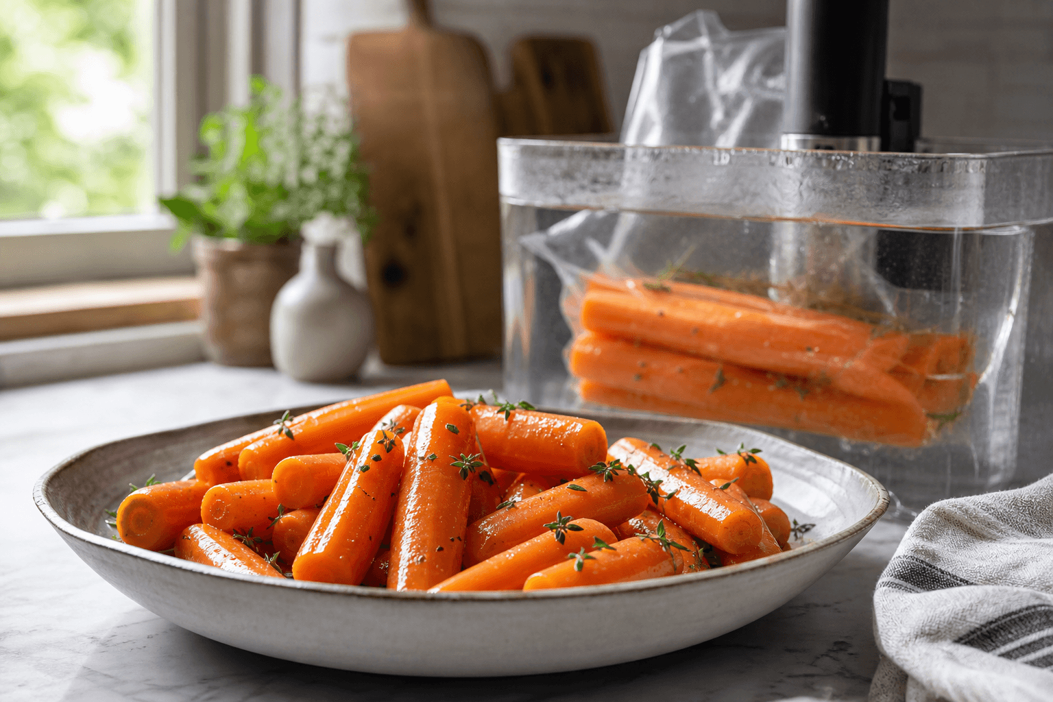 Sous Vide Carrots