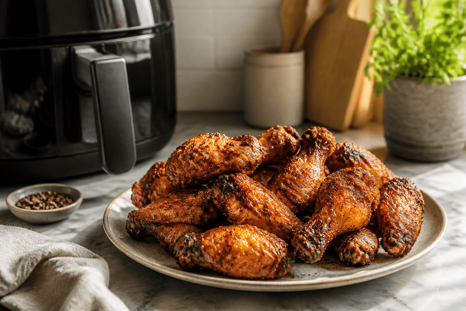 Air-Fried Chicken Wings