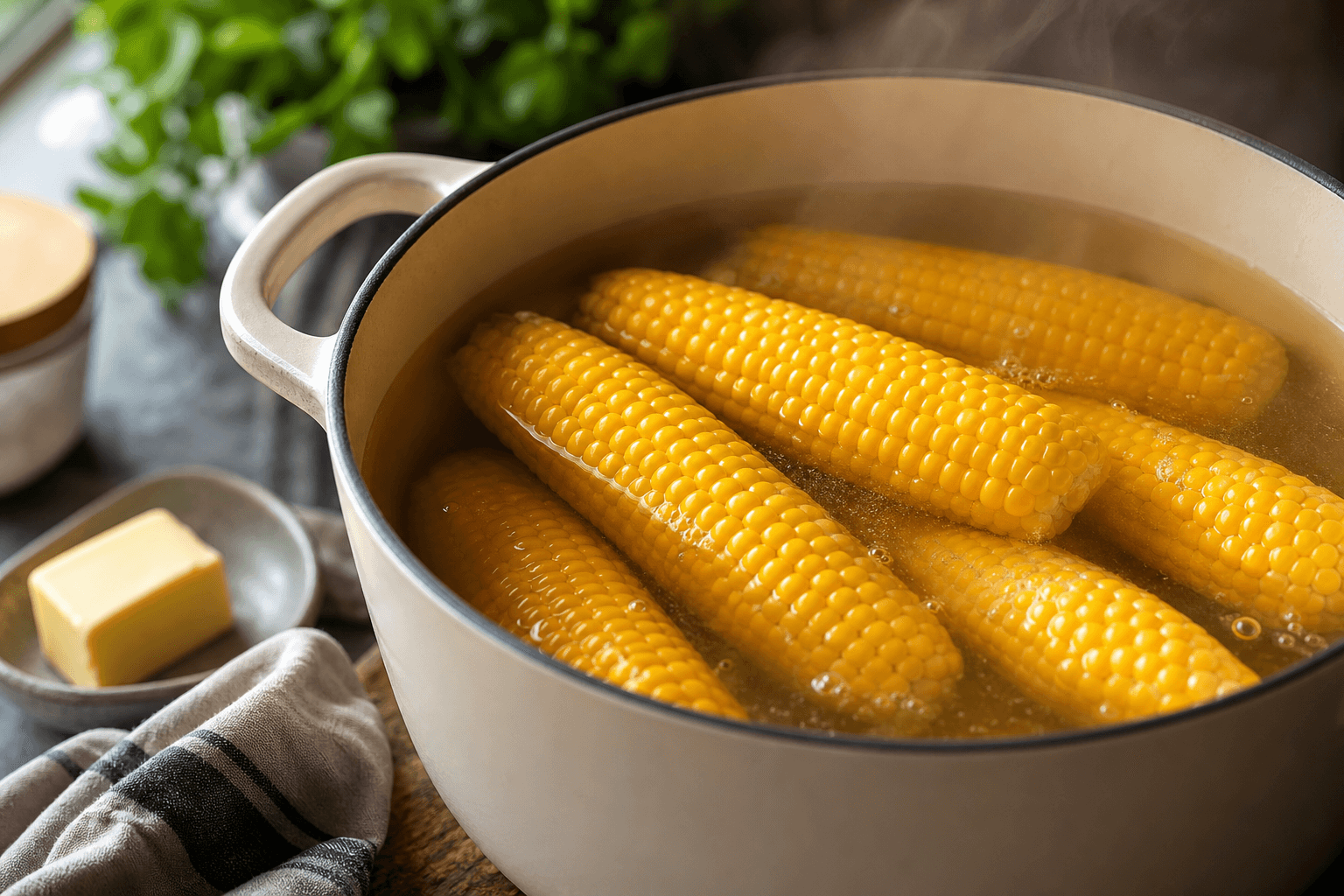 Boiled Corn