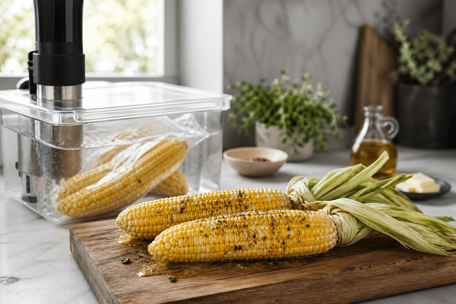 Sous Vide Corn