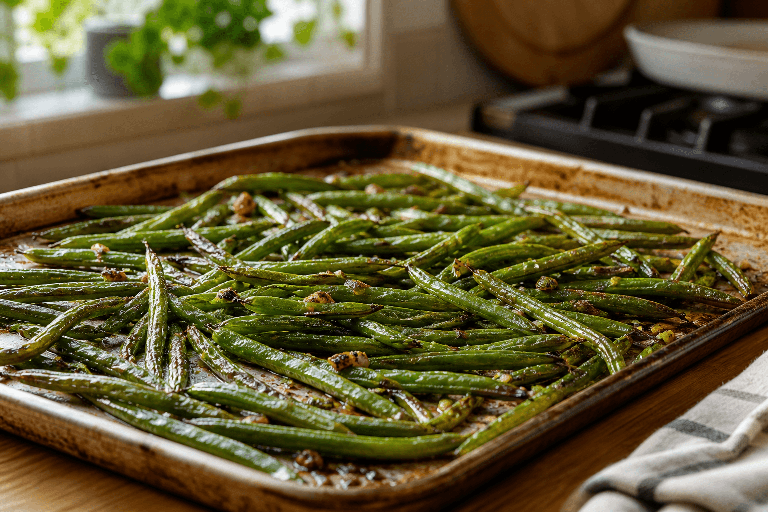 Roasted Green Beans