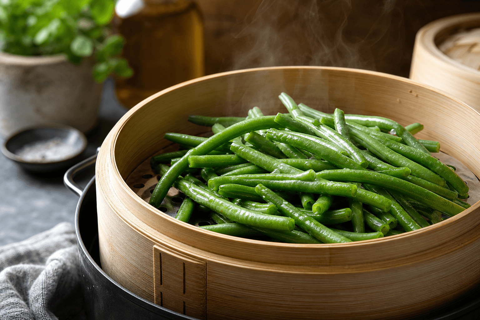 Steamed Green Beans