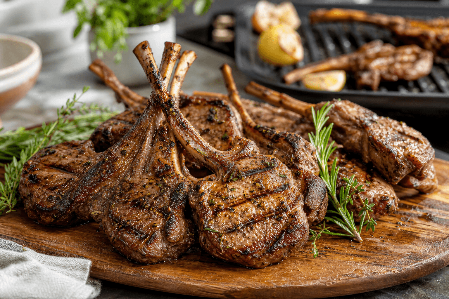 Grilled Lamb Chops