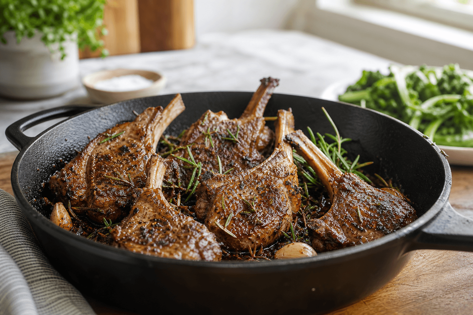 Seared Lamb Chops