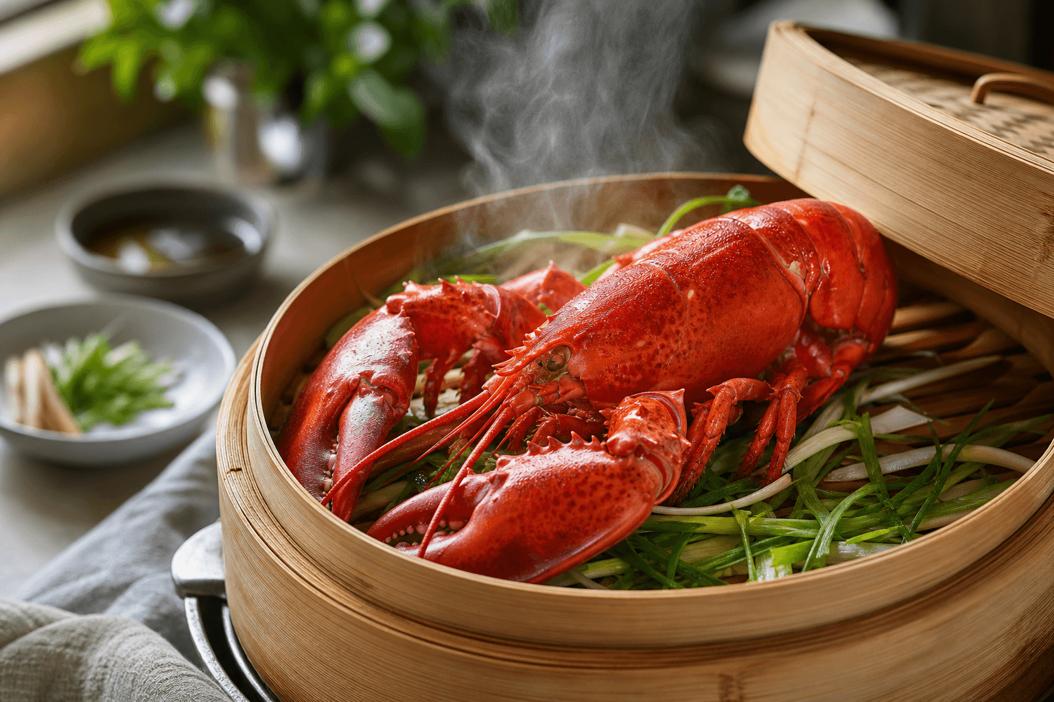 Steamed Lobster