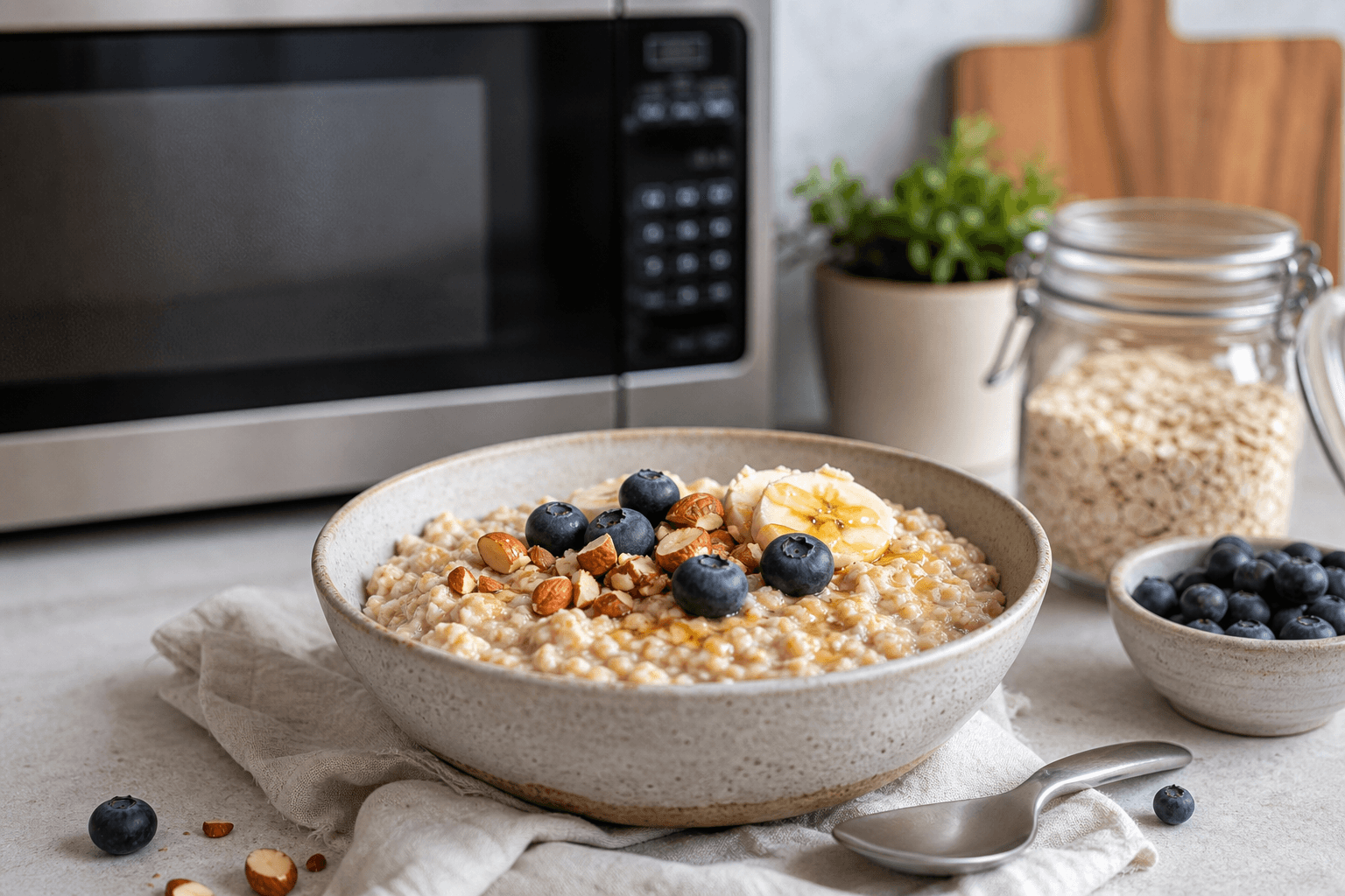Microwaved Oats