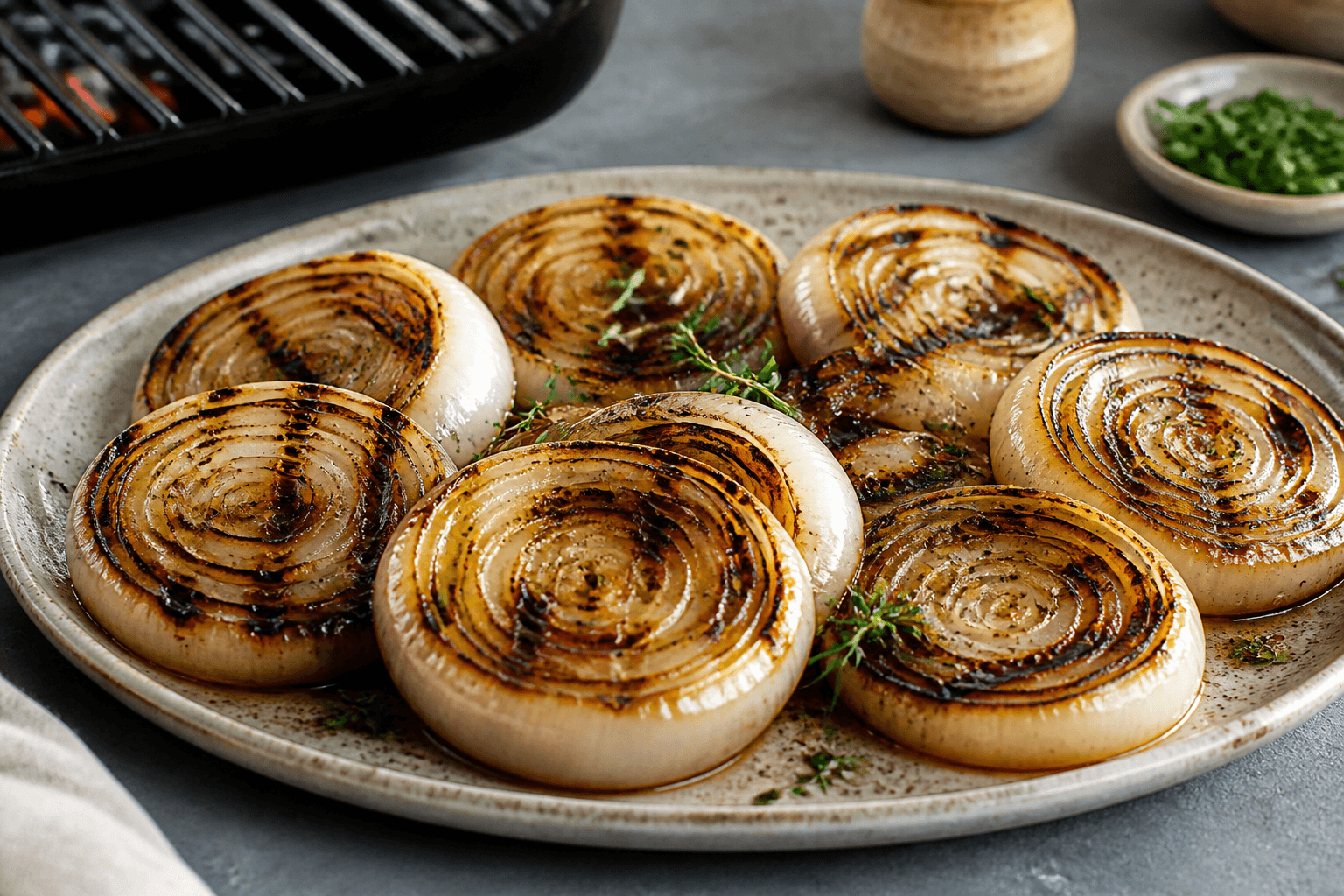 Grilled Onions