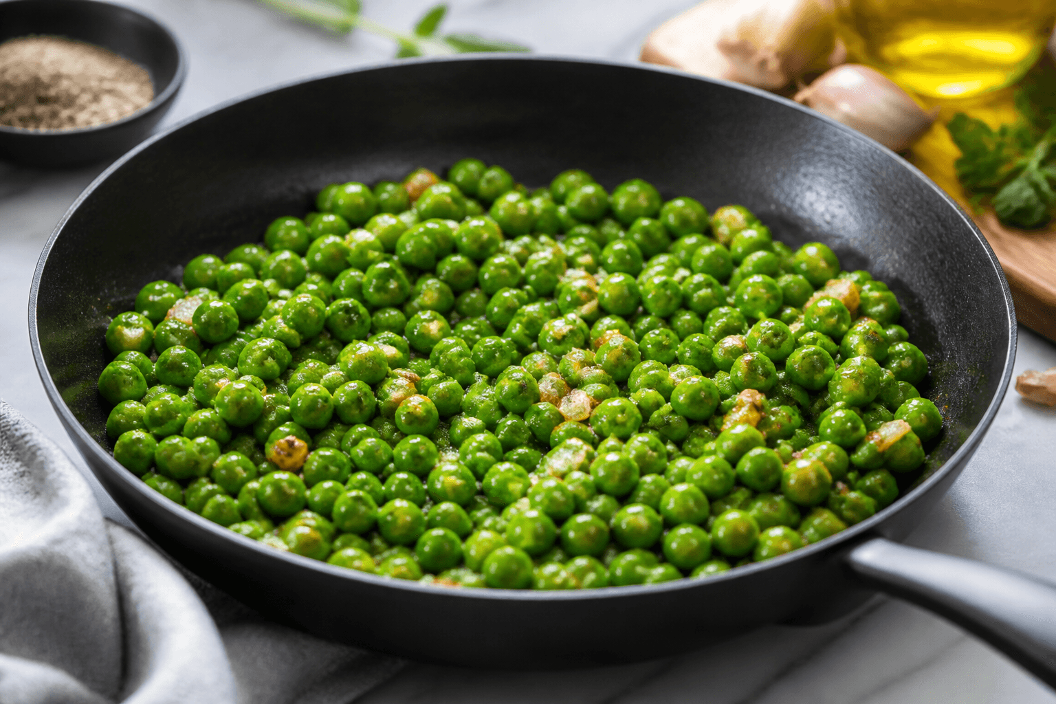 Sautéed Peas