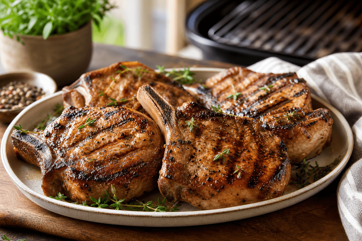 Grilled Pork Chops