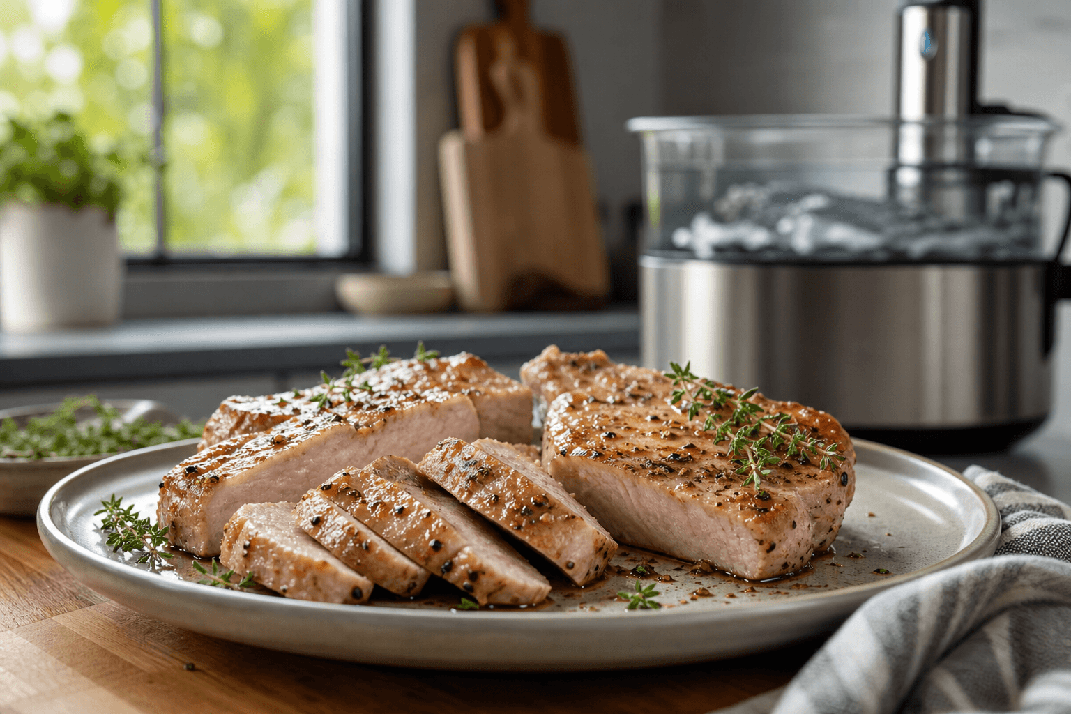 Sous Vide Pork Chops