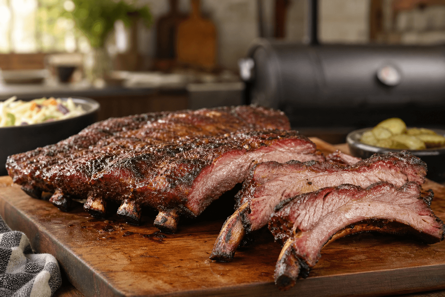 Smoked Pork Ribs