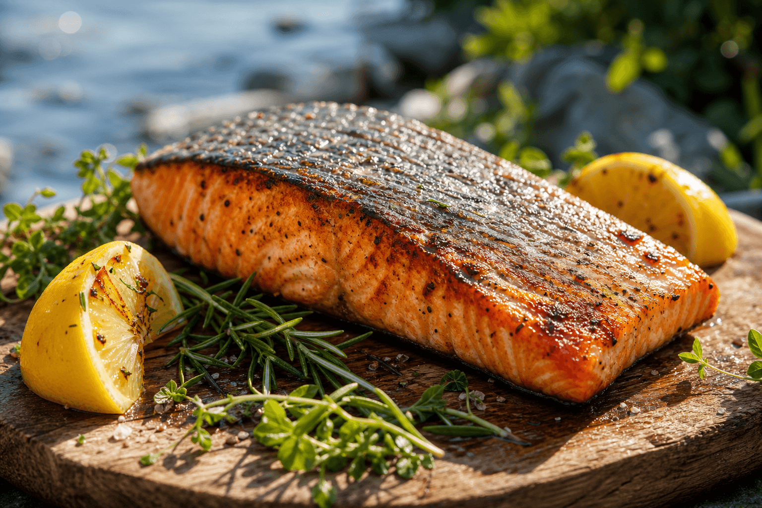 Grilled Salmon Fillet