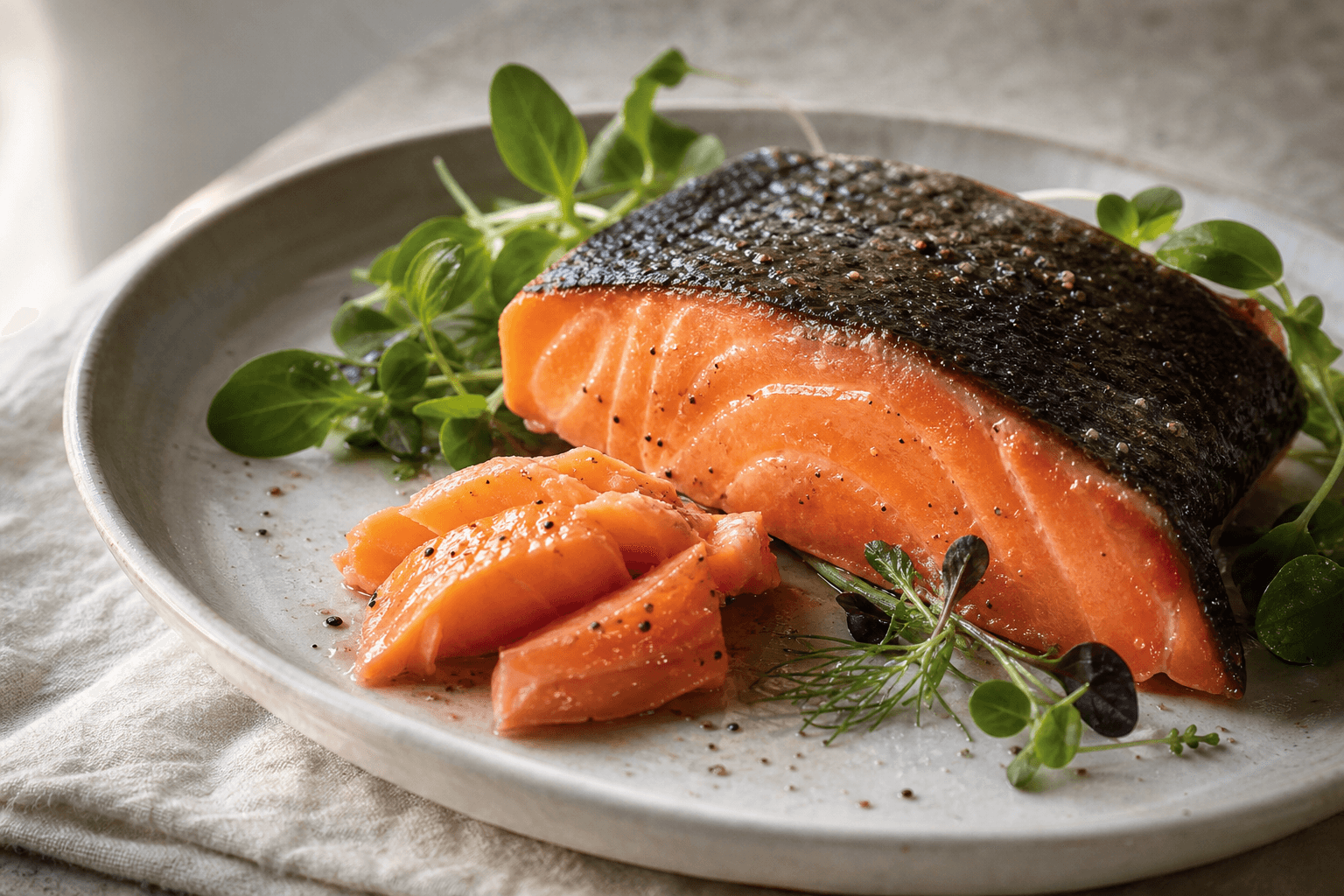 Sous Vide Salmon Fillet