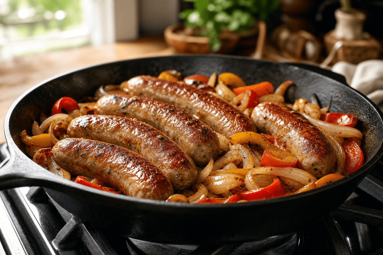 Seared Sausages