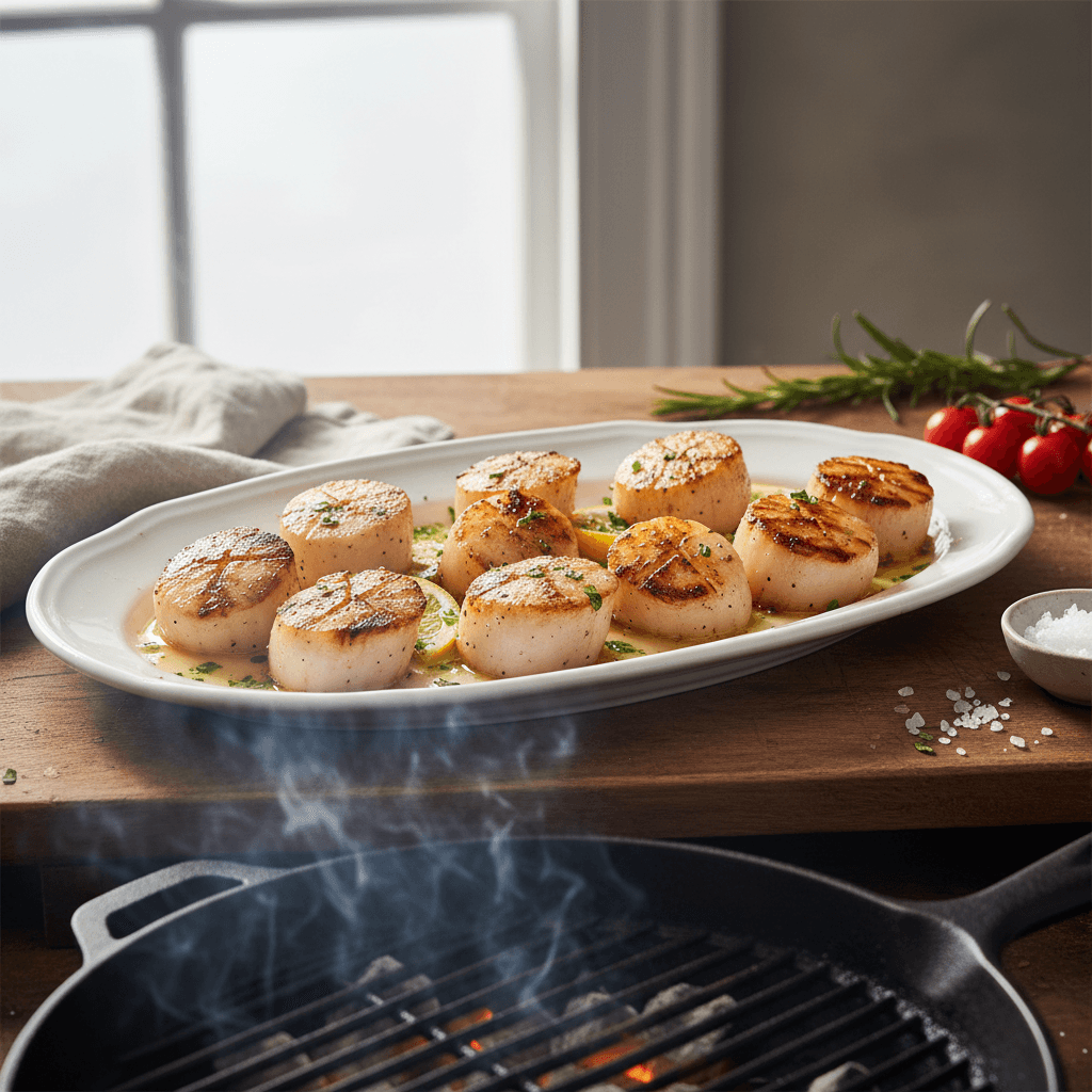 Grilled Scallops