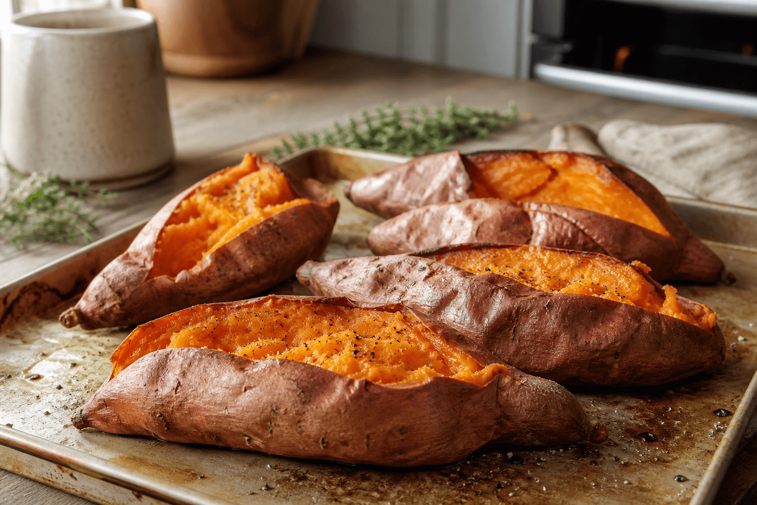 Baked Sweet Potatoes