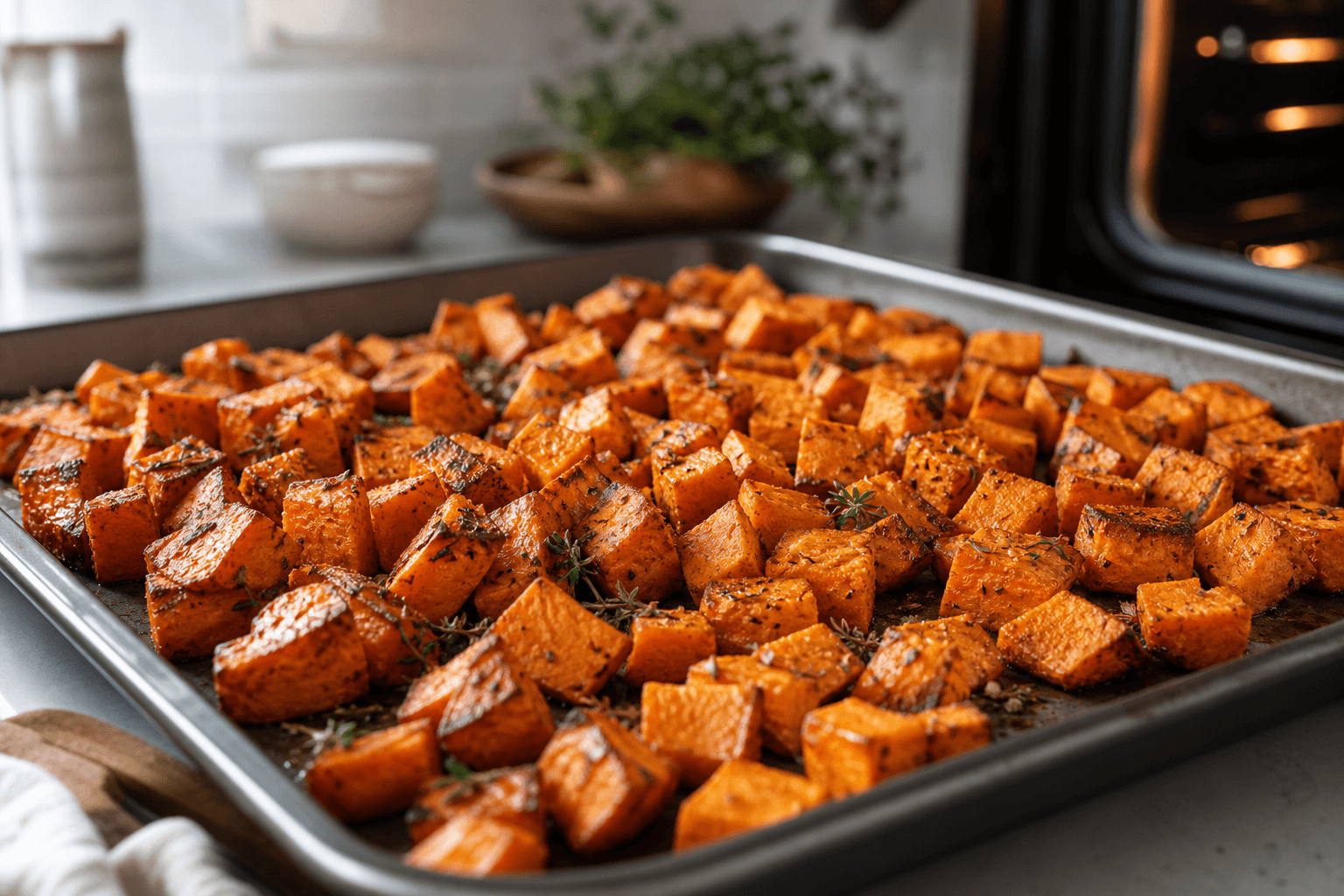 Roasted Sweet Potatoes