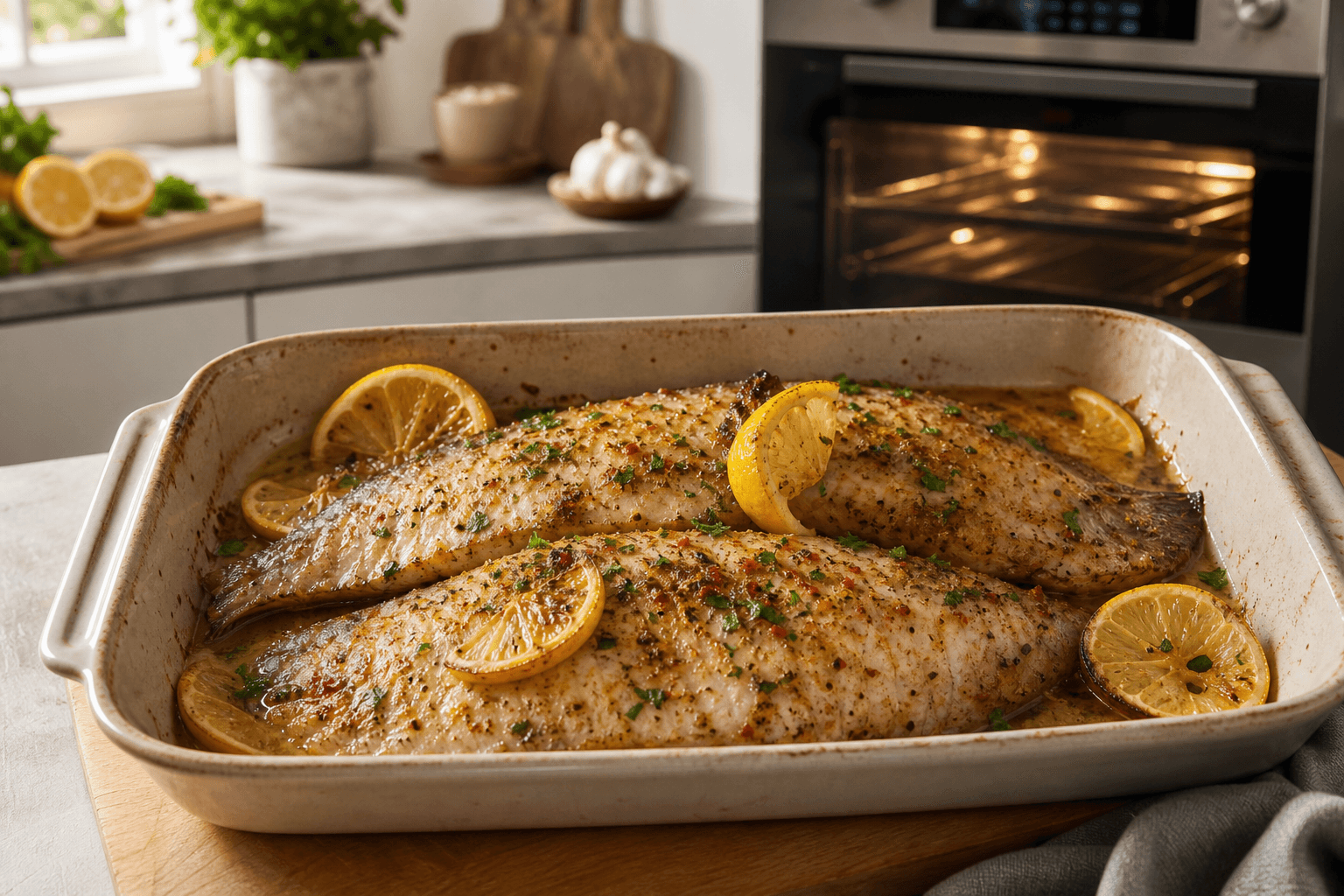 Baked Tilapia