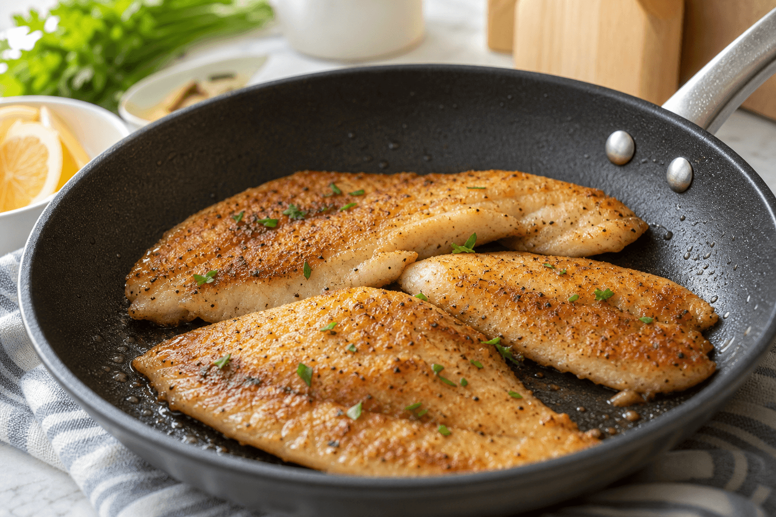 Seared Tilapia