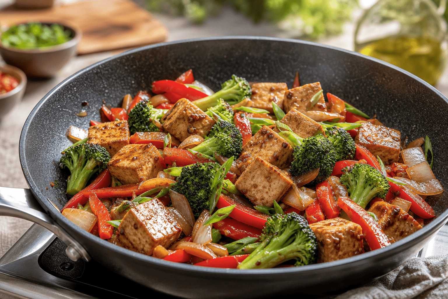 Stir-Fried Tofu