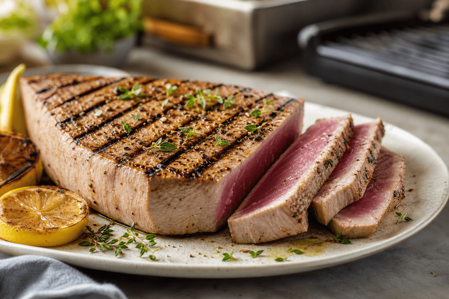 Grilled Tuna Steak
