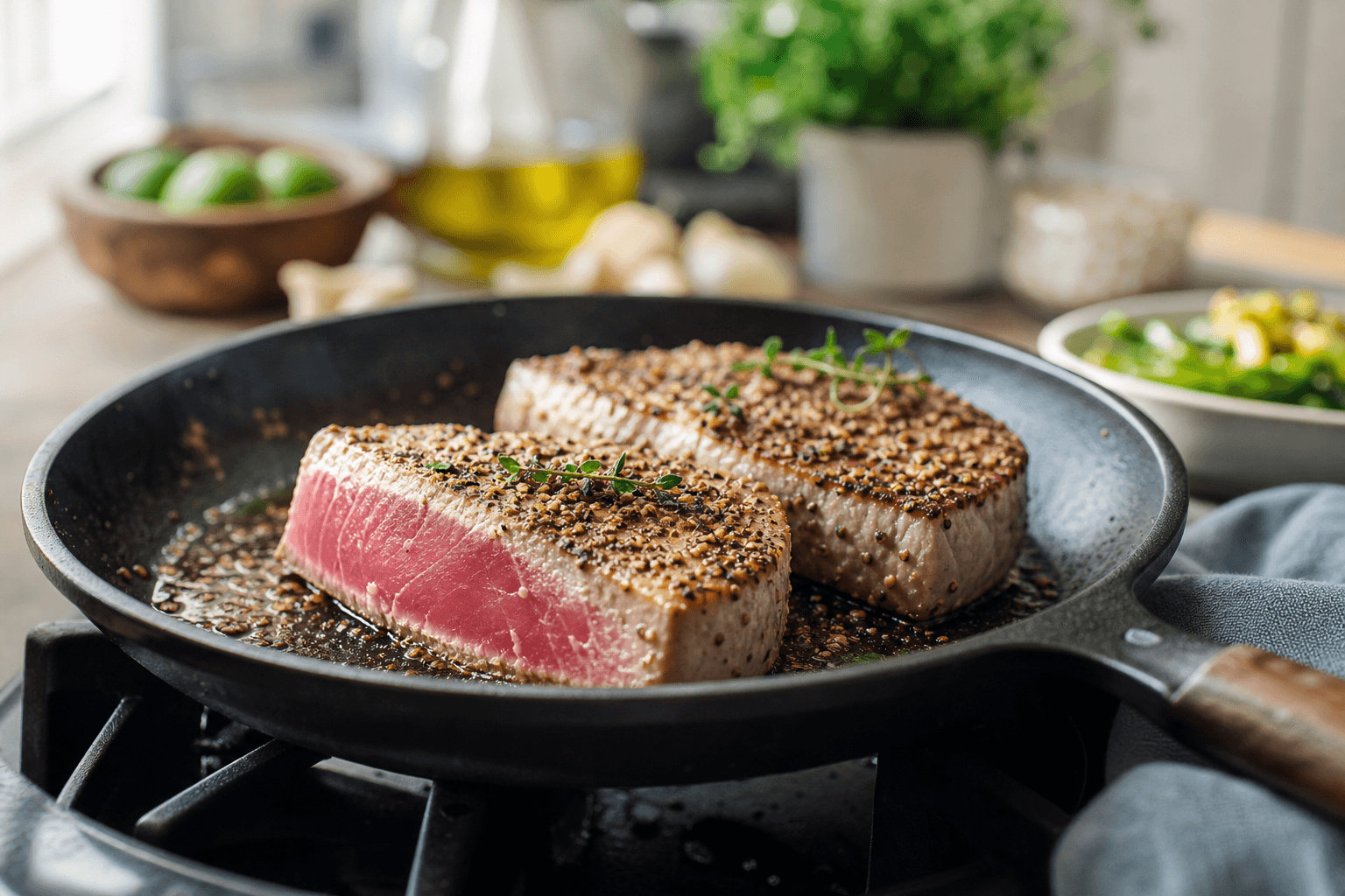 Seared Tuna Steak