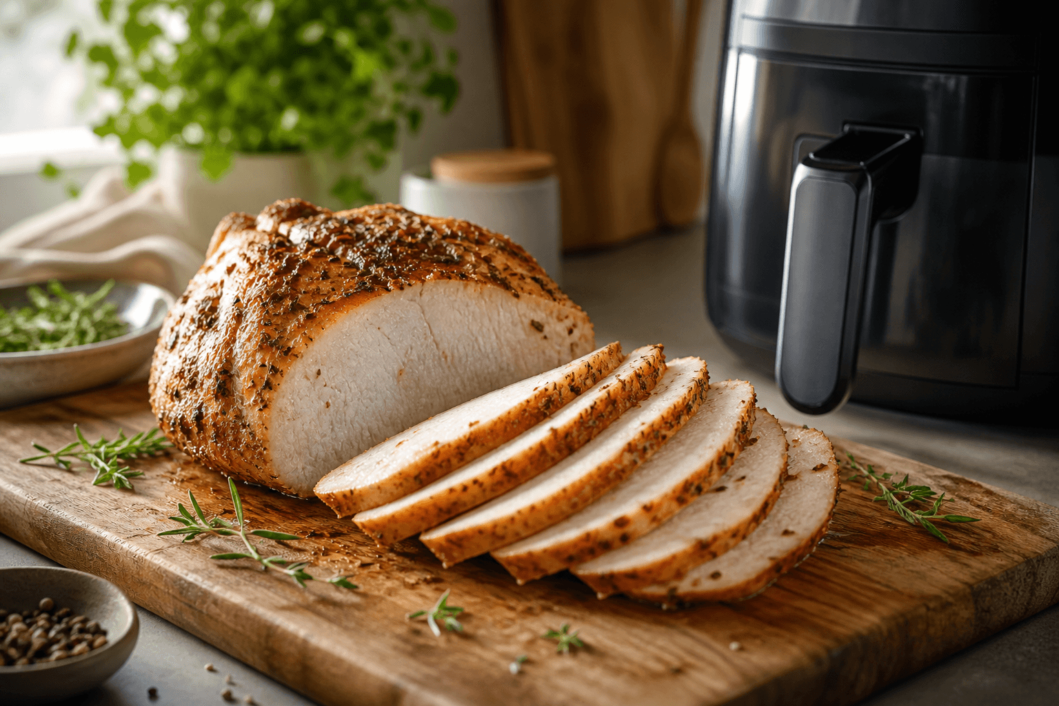 Air-Fried Turkey Breast