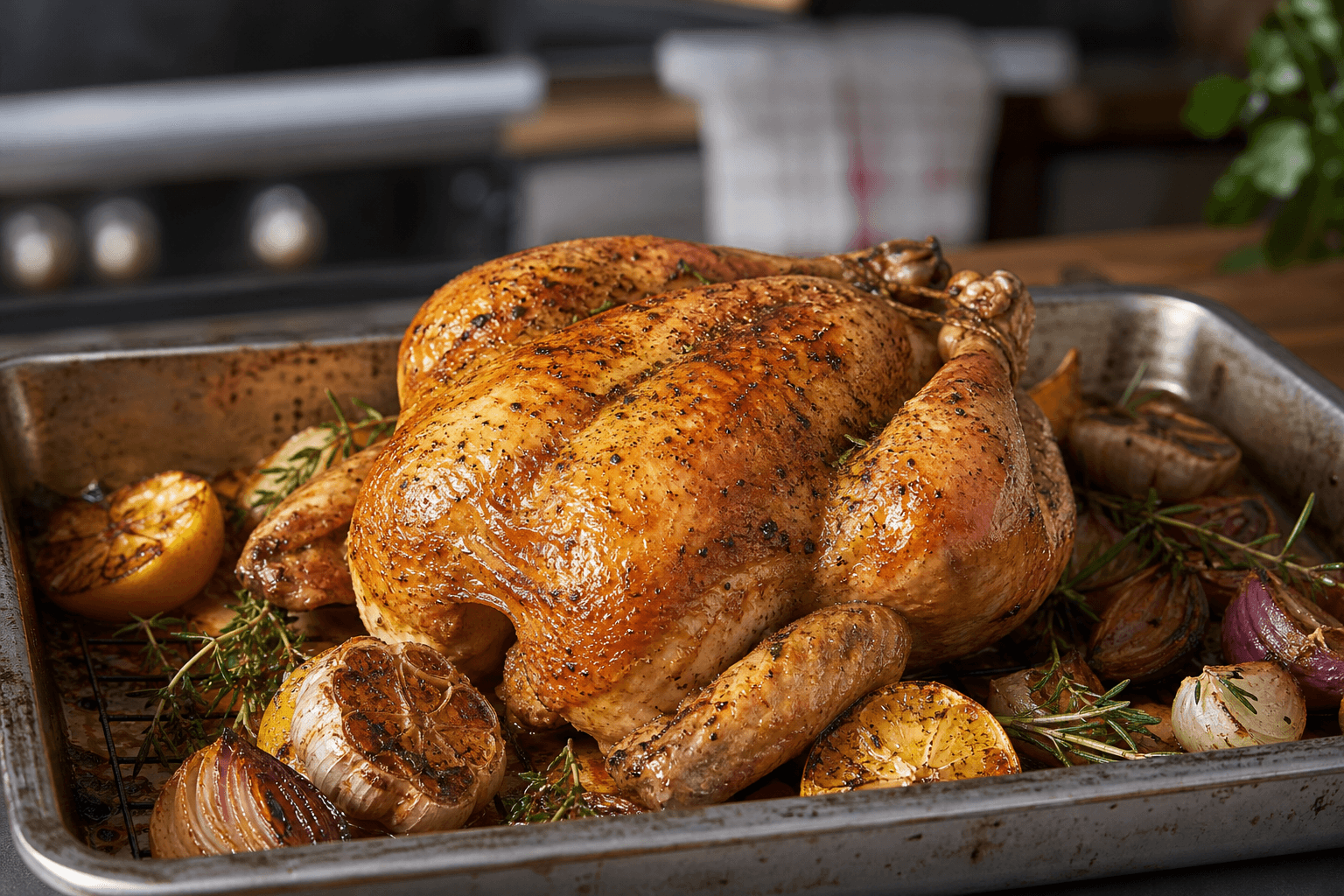 Roasted Whole Roast Chicken