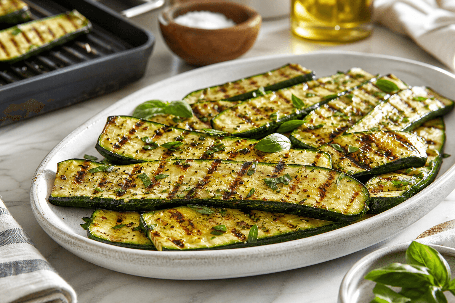 Grilled Zucchini