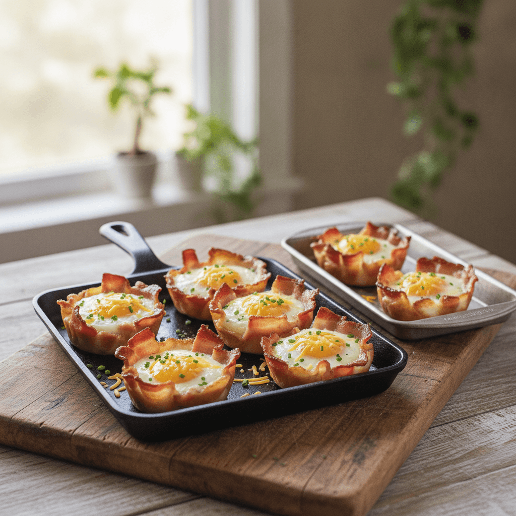 Bacon and Egg Cups