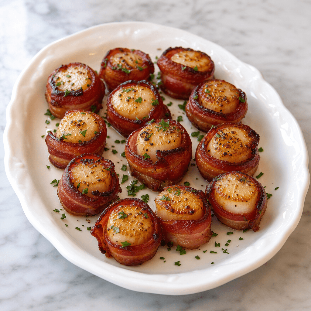 Bacon-Wrapped Scallops