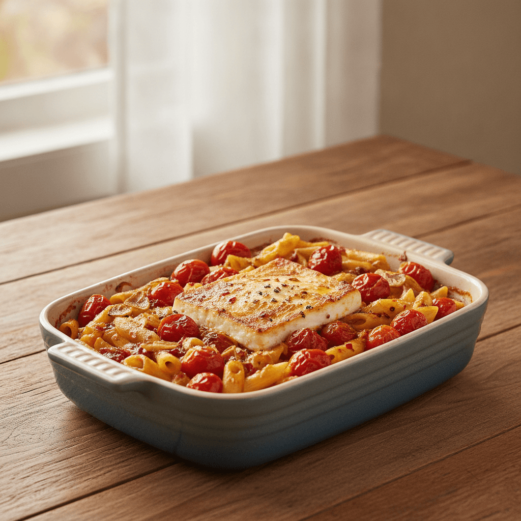Baked Feta Pasta
