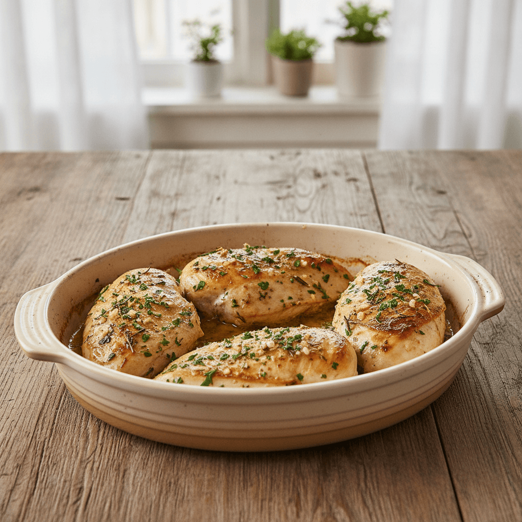 Baked Lemon Herb Chicken