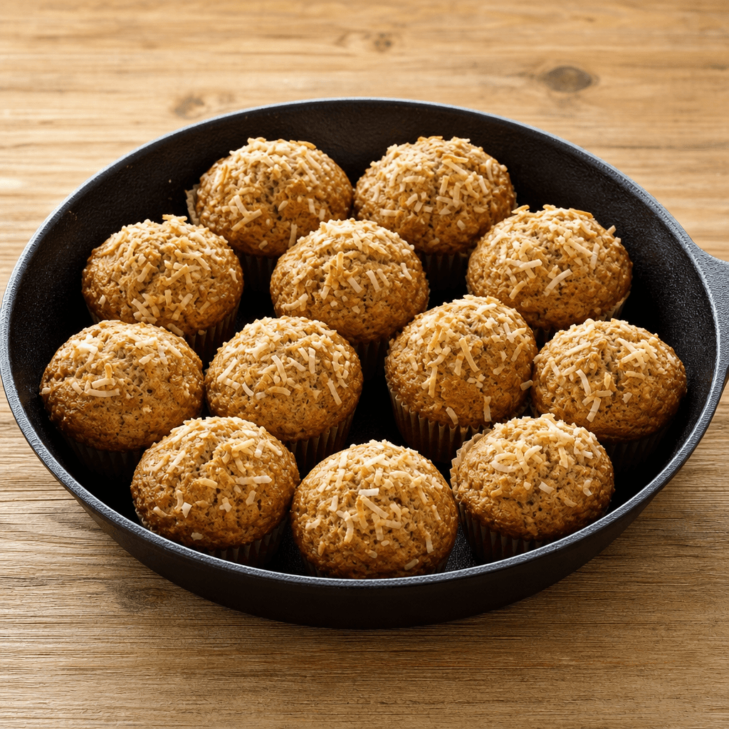 Banana Coconut Muffins