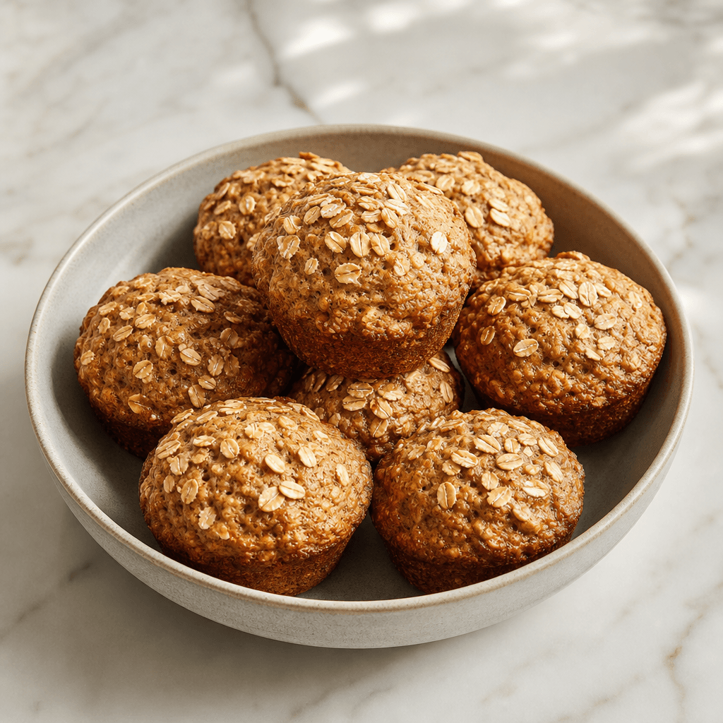 Banana Oatmeal Muffins