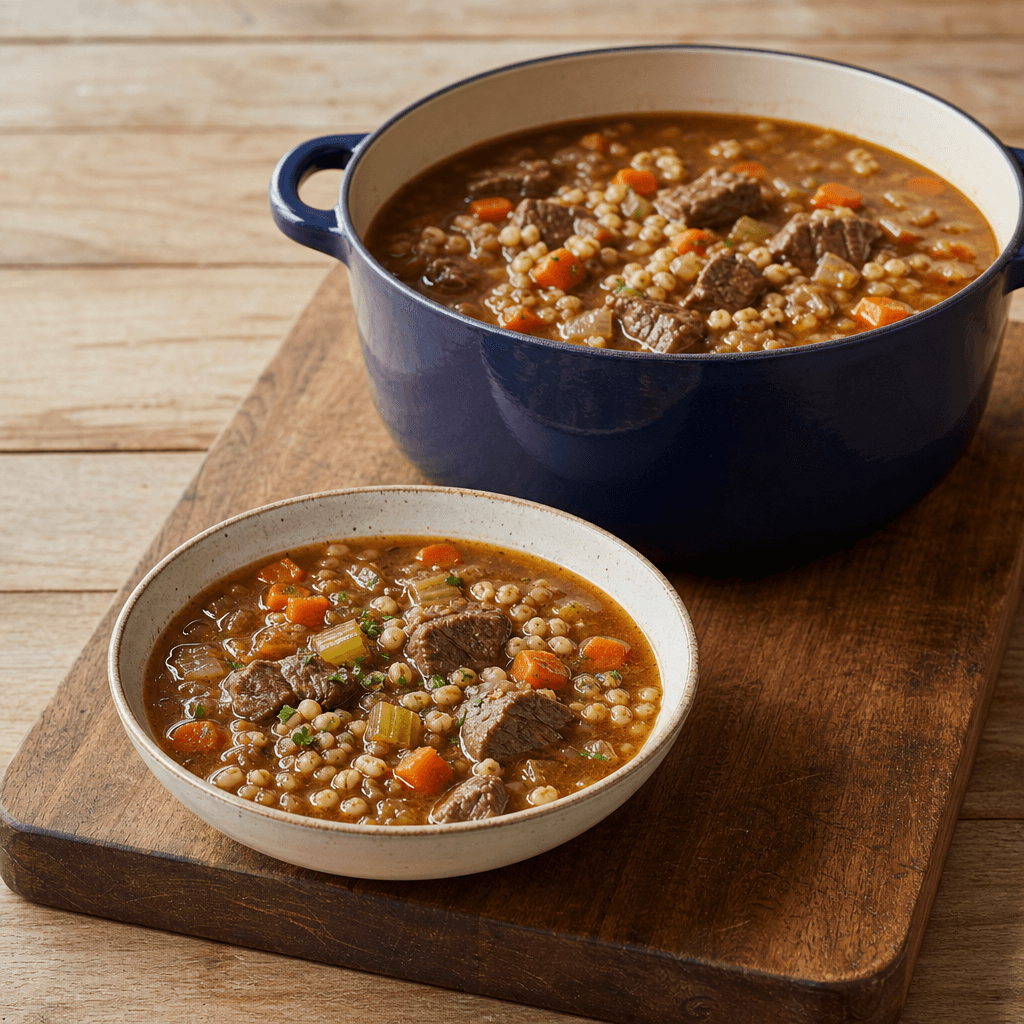 Beef Barley Soup