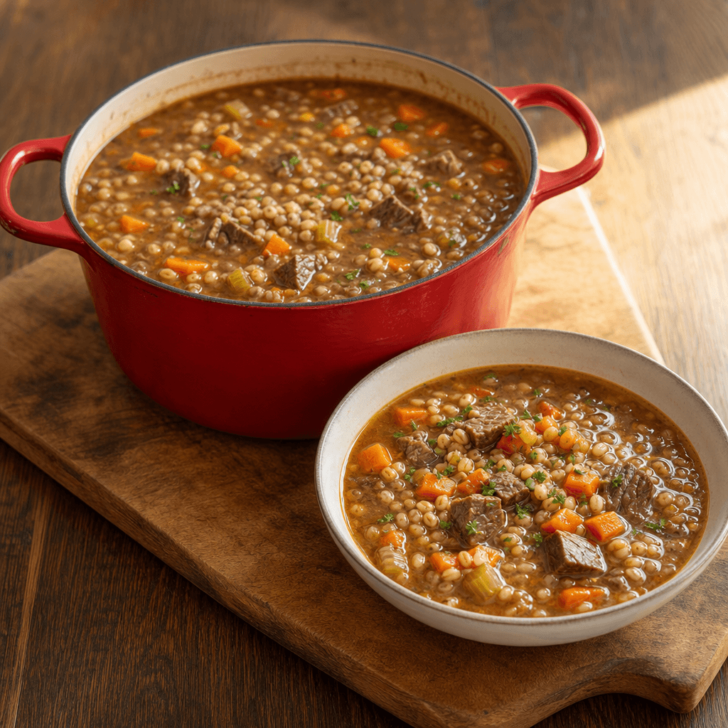 Beef Barley Soup