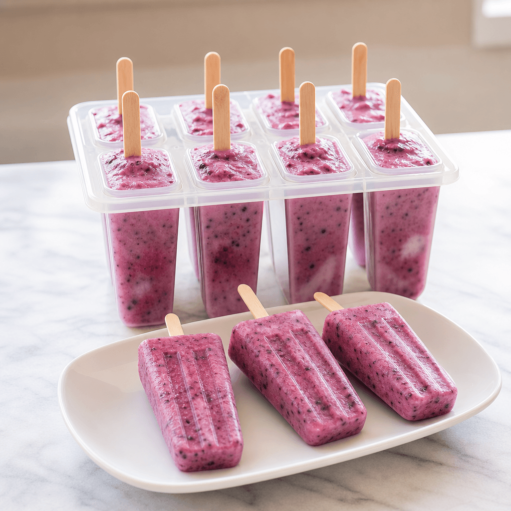 Berry Popsicles