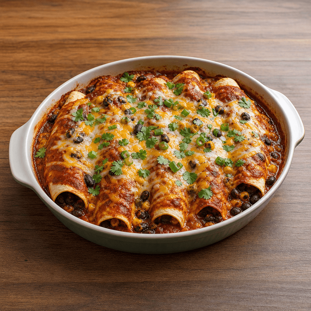 Black Bean Enchiladas