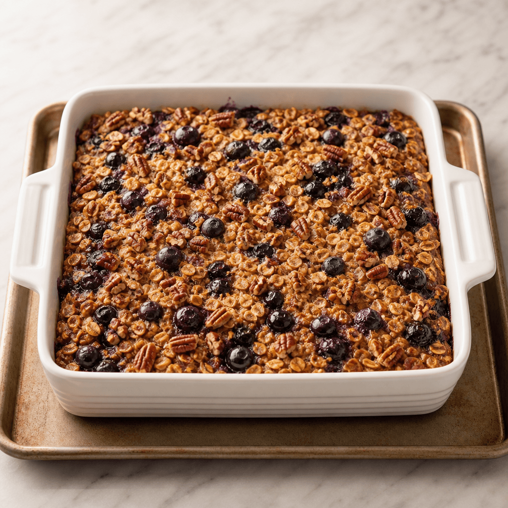 Blueberry Baked Oatmeal