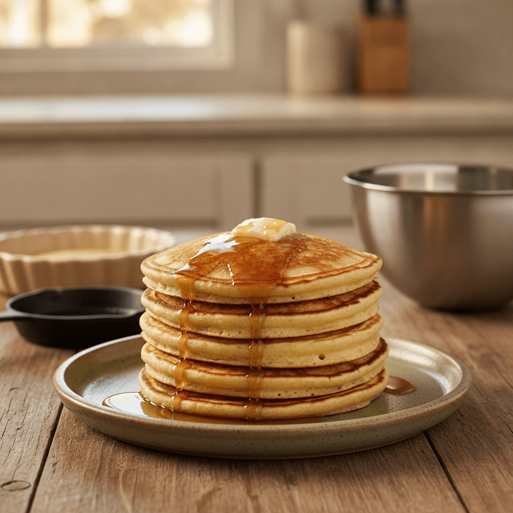 Breakfast for Dinner Pancakes