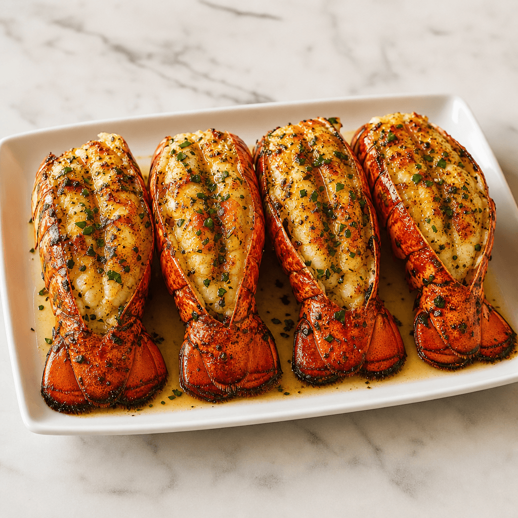 Broiled Lobster Tails