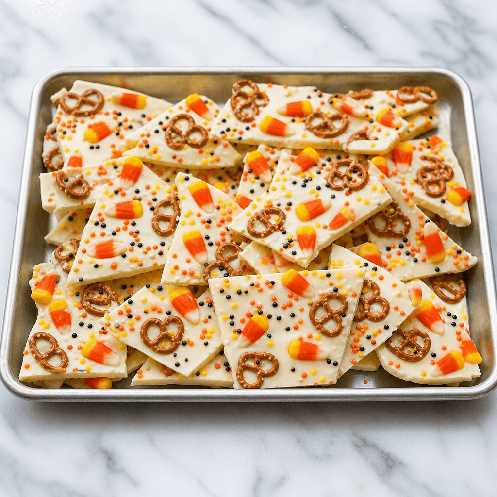 Candy Corn Bark
