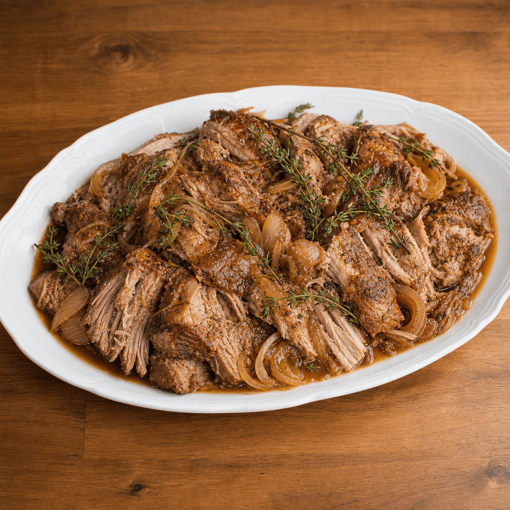 Cider Braised Pork