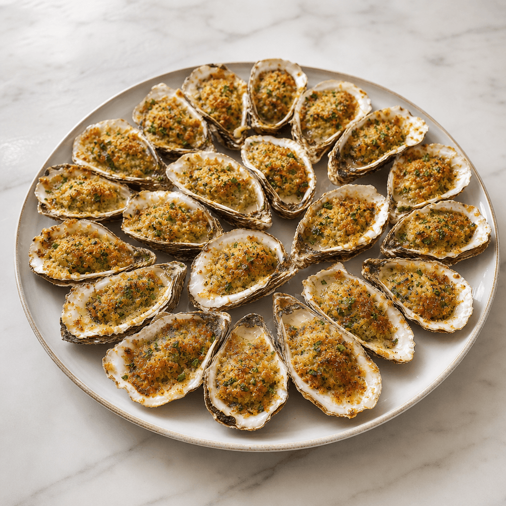 Classic Baked Oysters