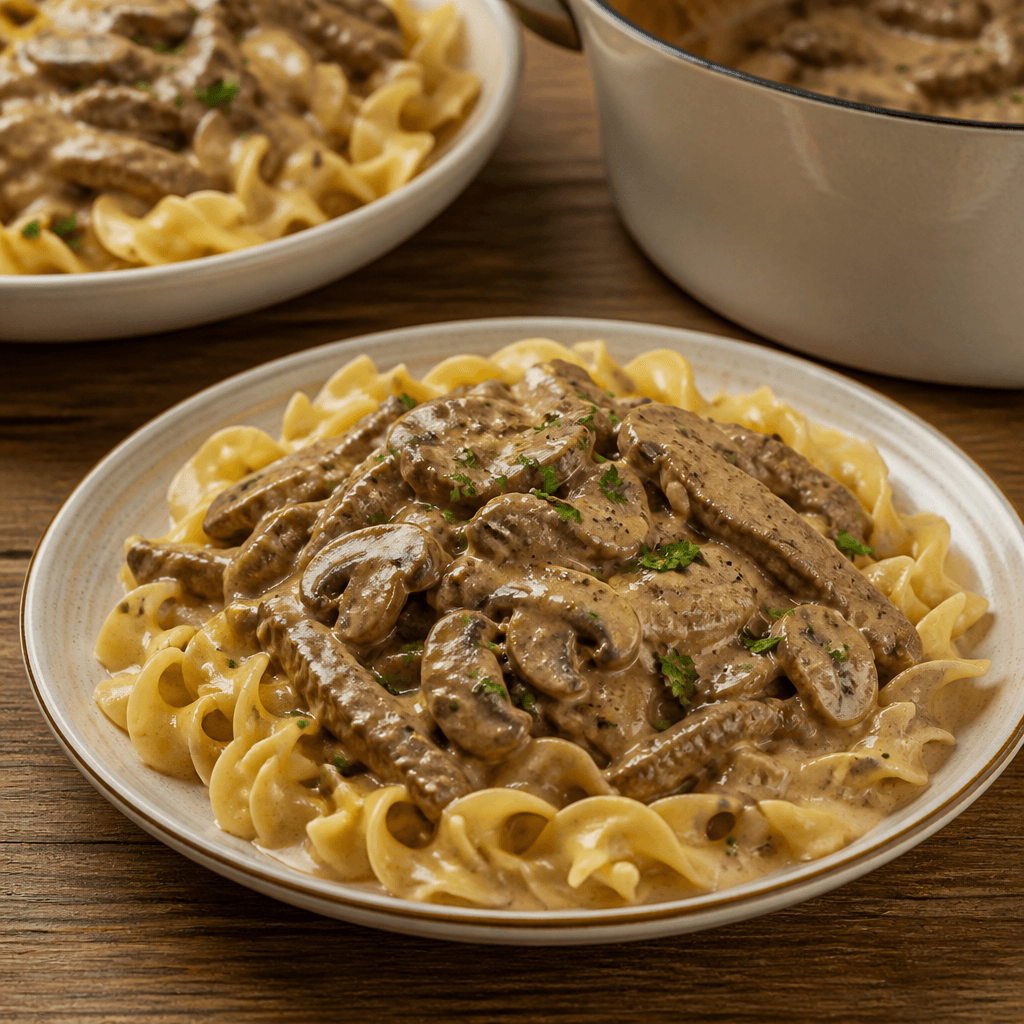 Classic Beef Stroganoff