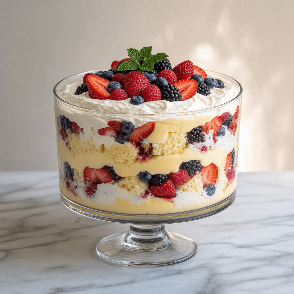 Trifle Clásico de Bayas