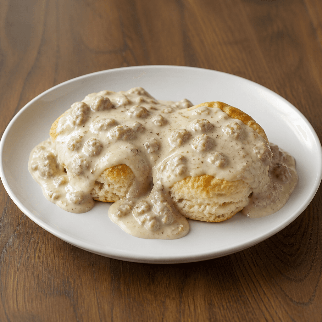 Classic Biscuits and Gravy